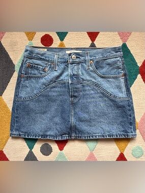 Levi’s Western Icon Mini Skirt - Size 28